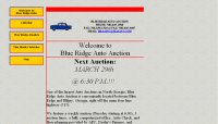 Blue Ridge and Ellijay, Georgia Auto Auction