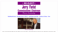 Re-Elect Jerry Farist for Gilmer County Chairman