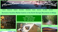 Mountain Resort Cabin Rentals